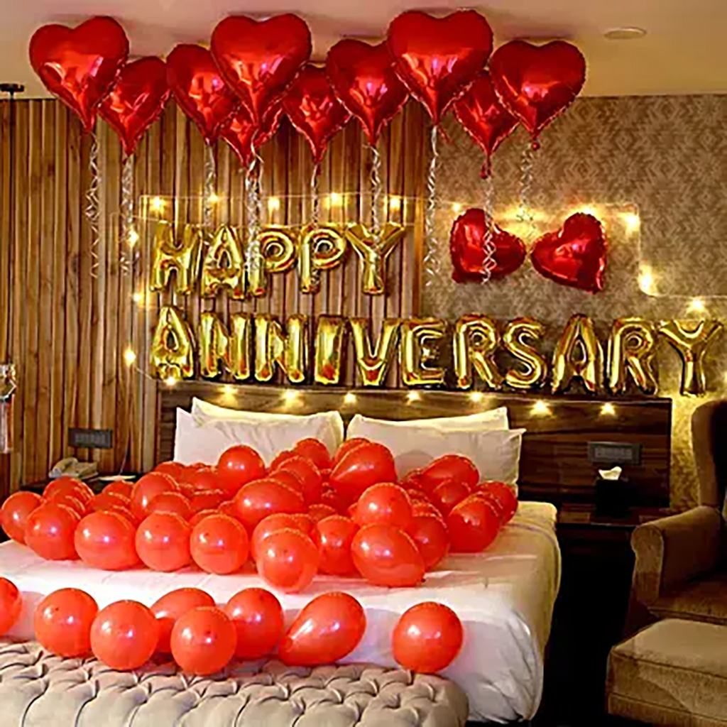Husband Anniversary Decoration Ideas at Home in 2021 - Anniversary ...