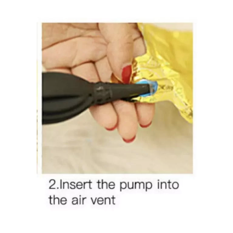 Inflate using Pump