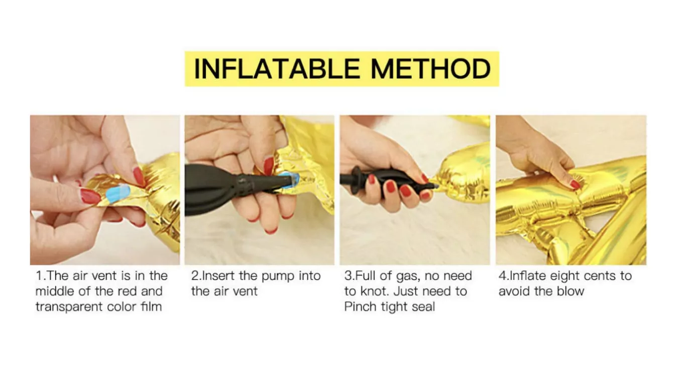 How to Inflate Foil Balloons ( Step to Step Complete Guide)