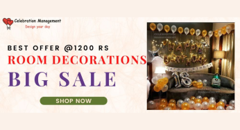 Room Decoration for Birthday, Anniversary at Home [1200 Rs]