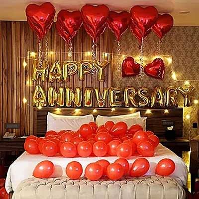 Anniversary Bedroom Decoration