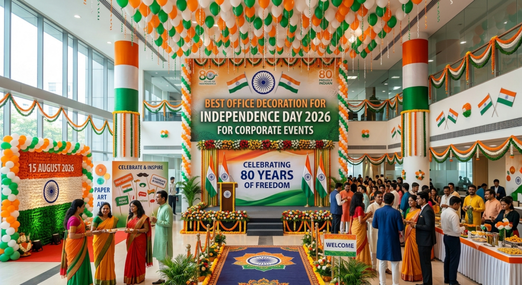 Best Office Decoration for Independence Day 2026 for Corporate Events
