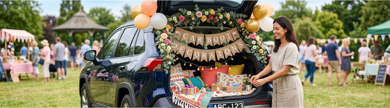 Car Boot Decorations for Birthday Anniversary Noida