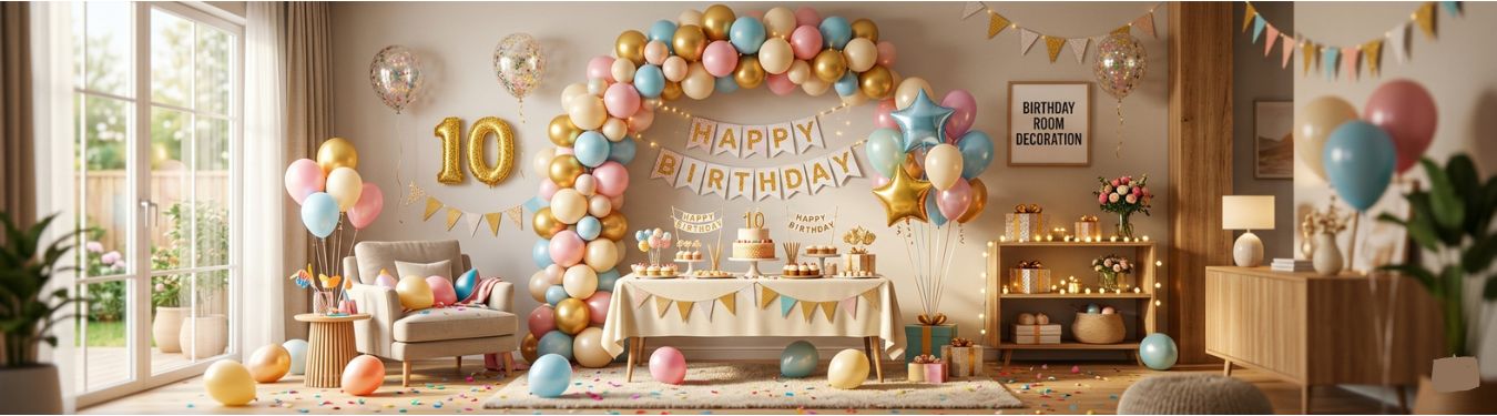 Birthday Room Decorations Mumbai