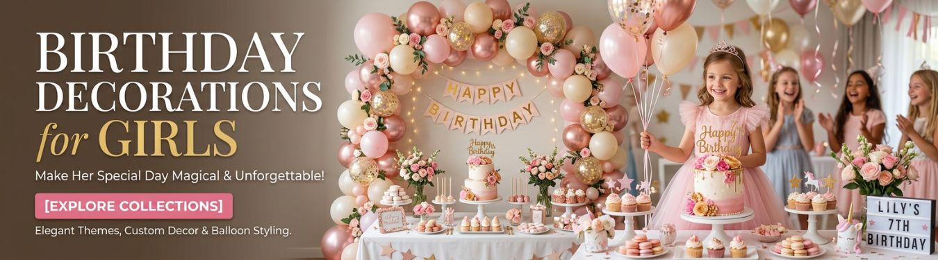 Birthday Decorations For Girls Noida