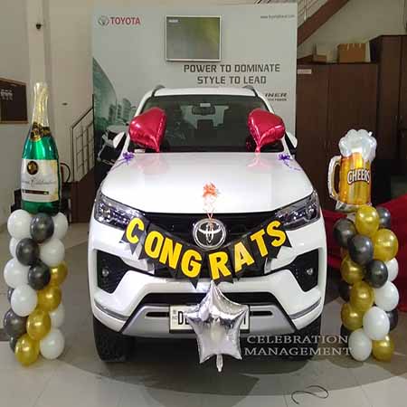 Congrats Car Surprise Decorations
