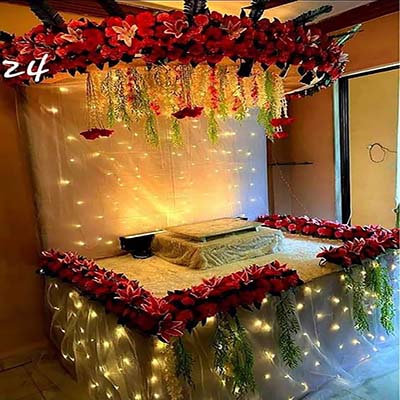 Decoration for Ganpati Mandap