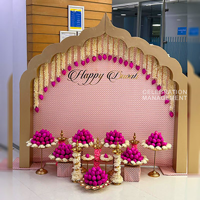 Diwali Photo Booth Decoration