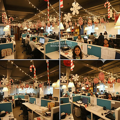 Premium Christmas Office Decoration