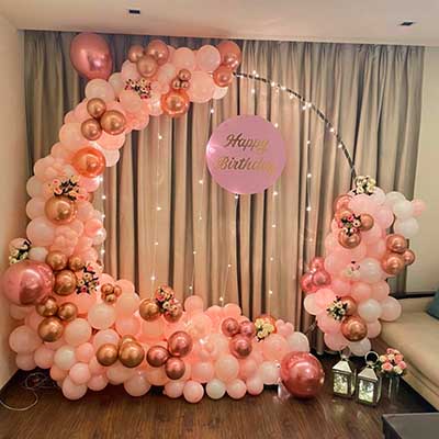 Balloon Ring Decoration For Home
