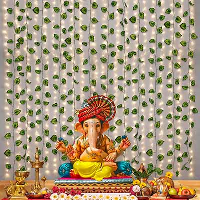 Vines for Ganpati Decoration