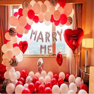 Marry Me Proposal Decoration