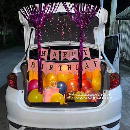Curtain Car Dikki Surprise | Celebration Management In Lucknow