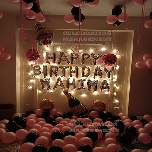 Mahima Birthday Surprise Decoration
