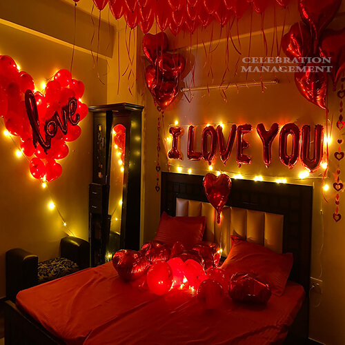 First Night Room Decoration Ideas For Newly Married Couple 