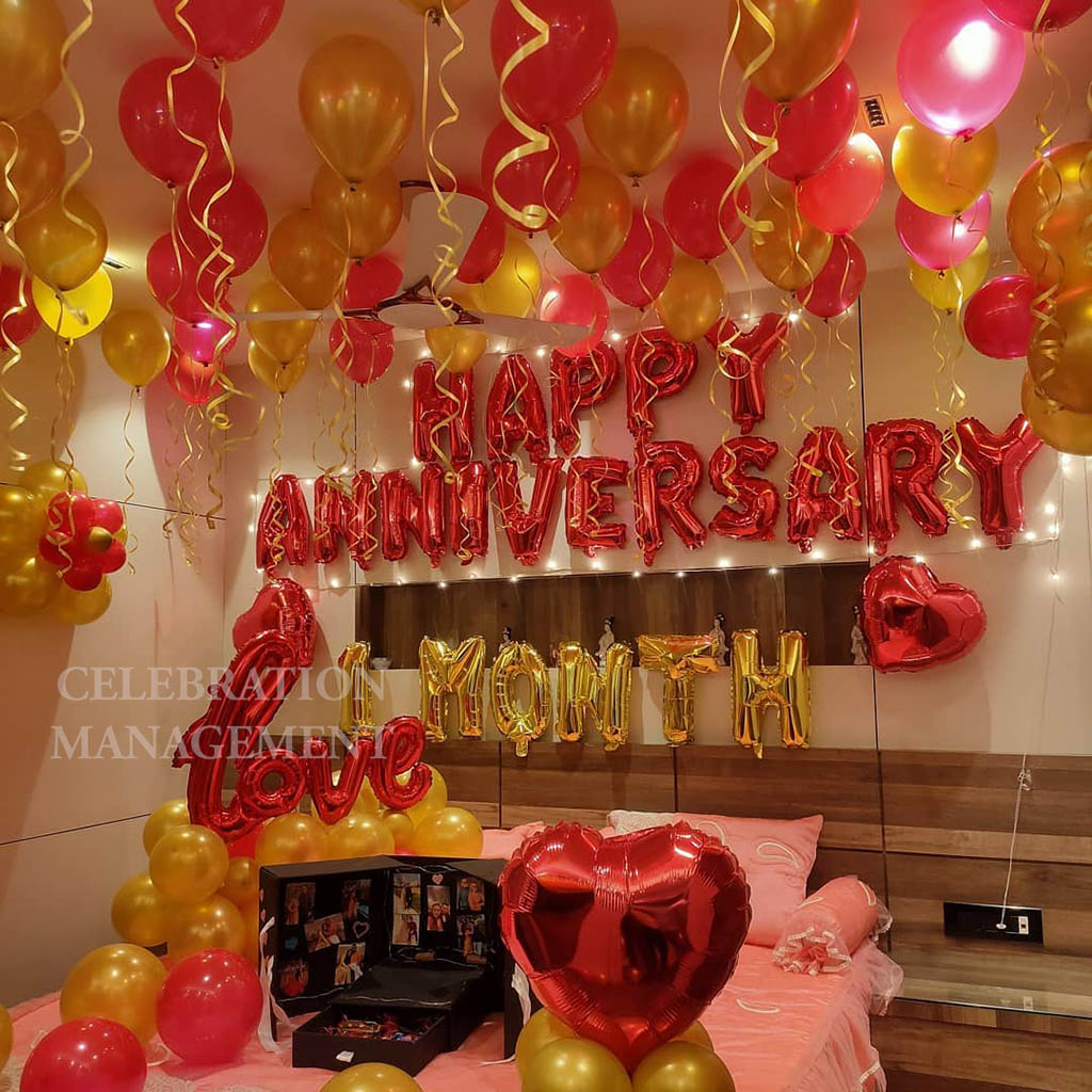 Anniversary 1 Month Surprise 