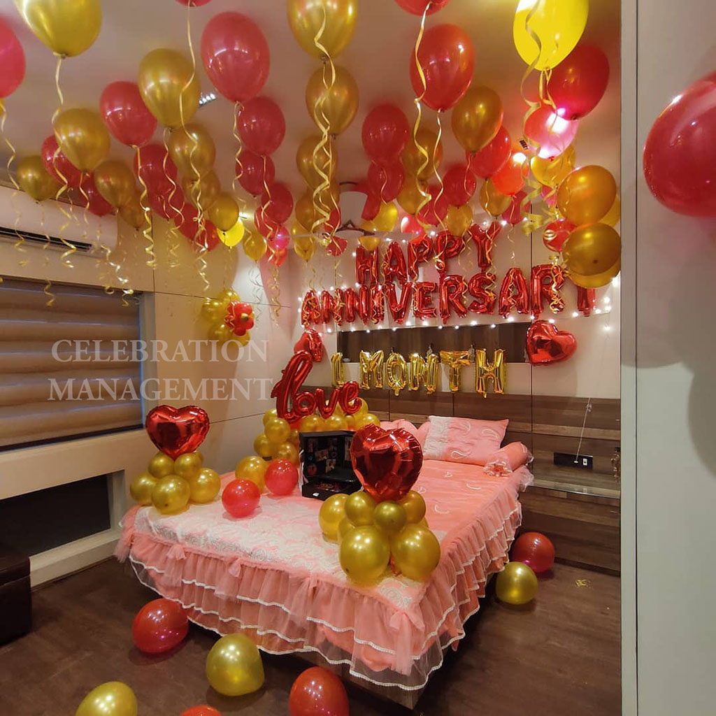 Anniversary 1 Month Surprise 