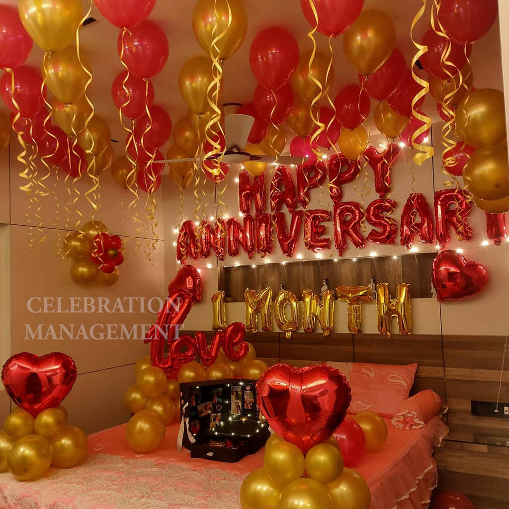 Anniversary 1 Month Surprise 