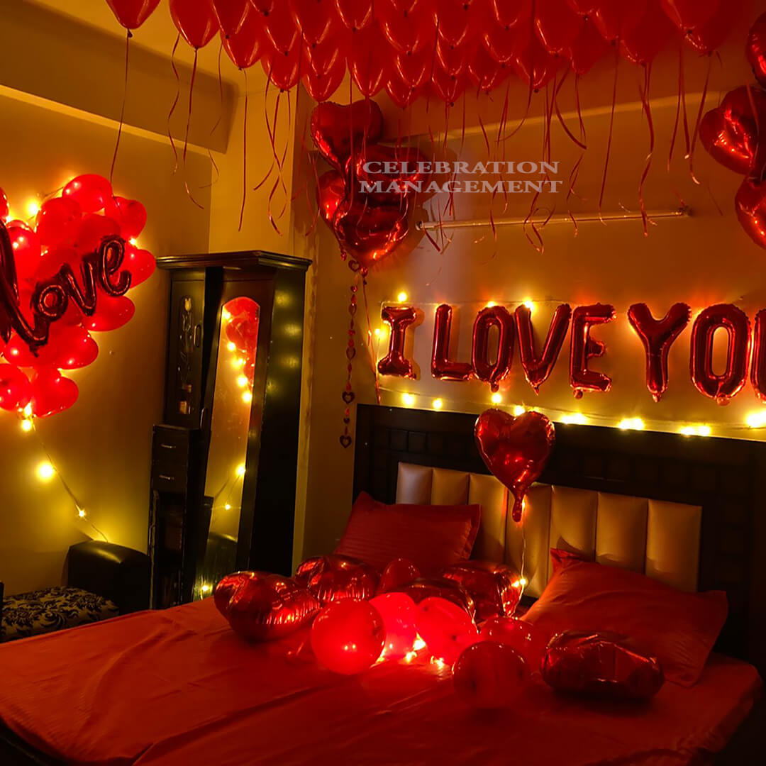 Love Theme Lightning Decoration