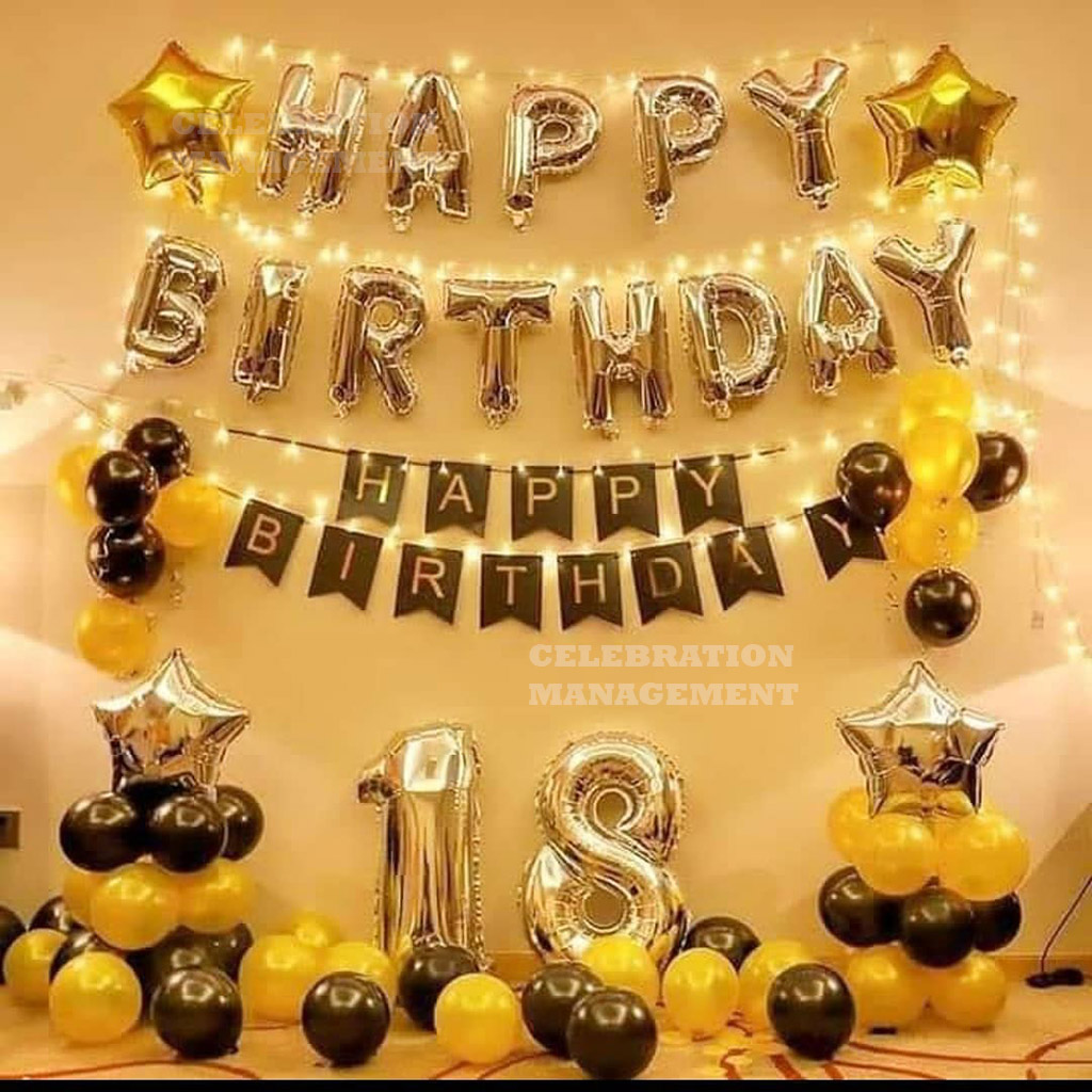 Decoration be Like 18 Birthday