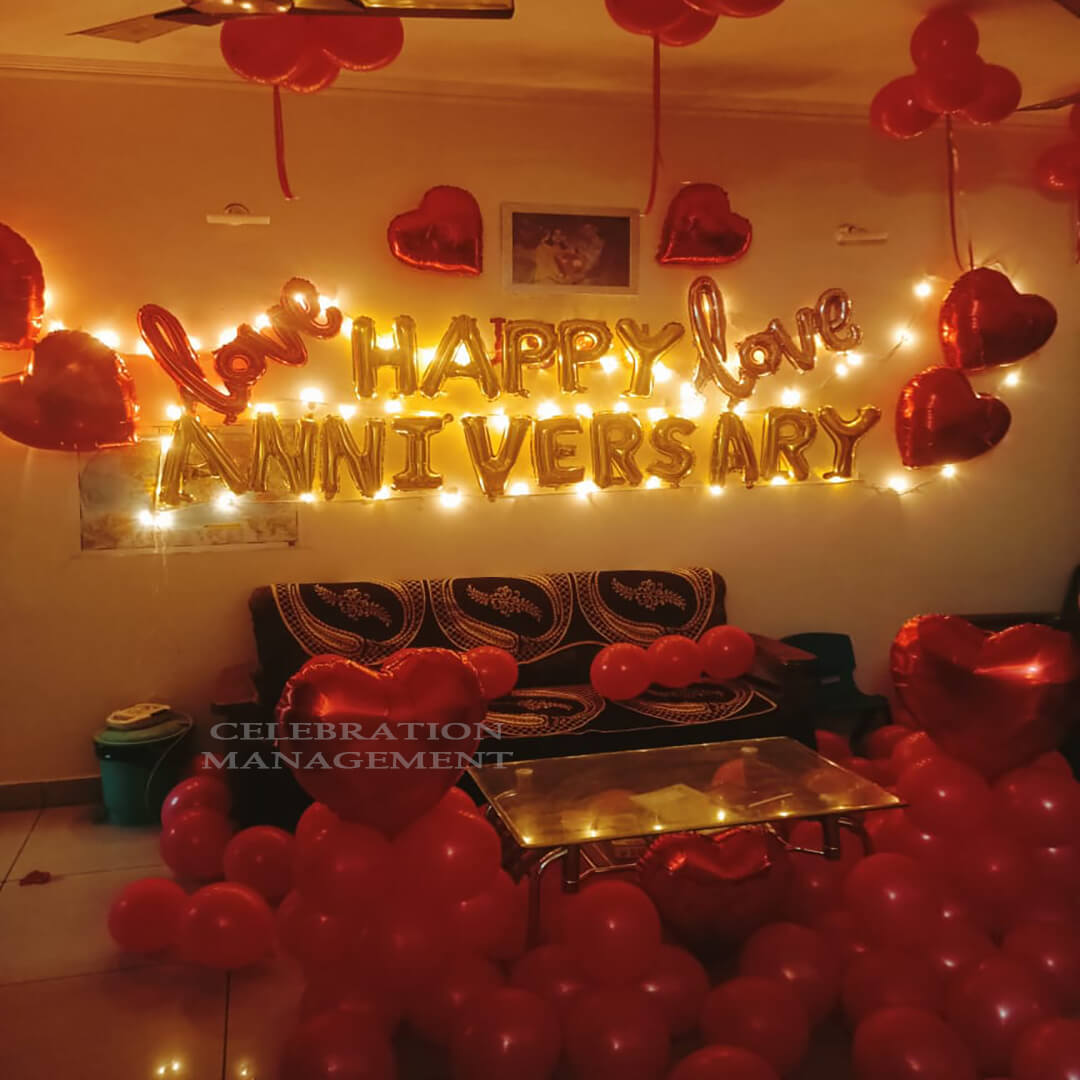 Lightening Anniversary Decoration