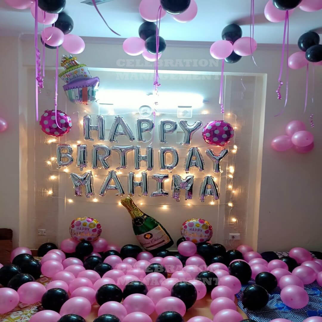 Mahima Birthday Surprise Decoration