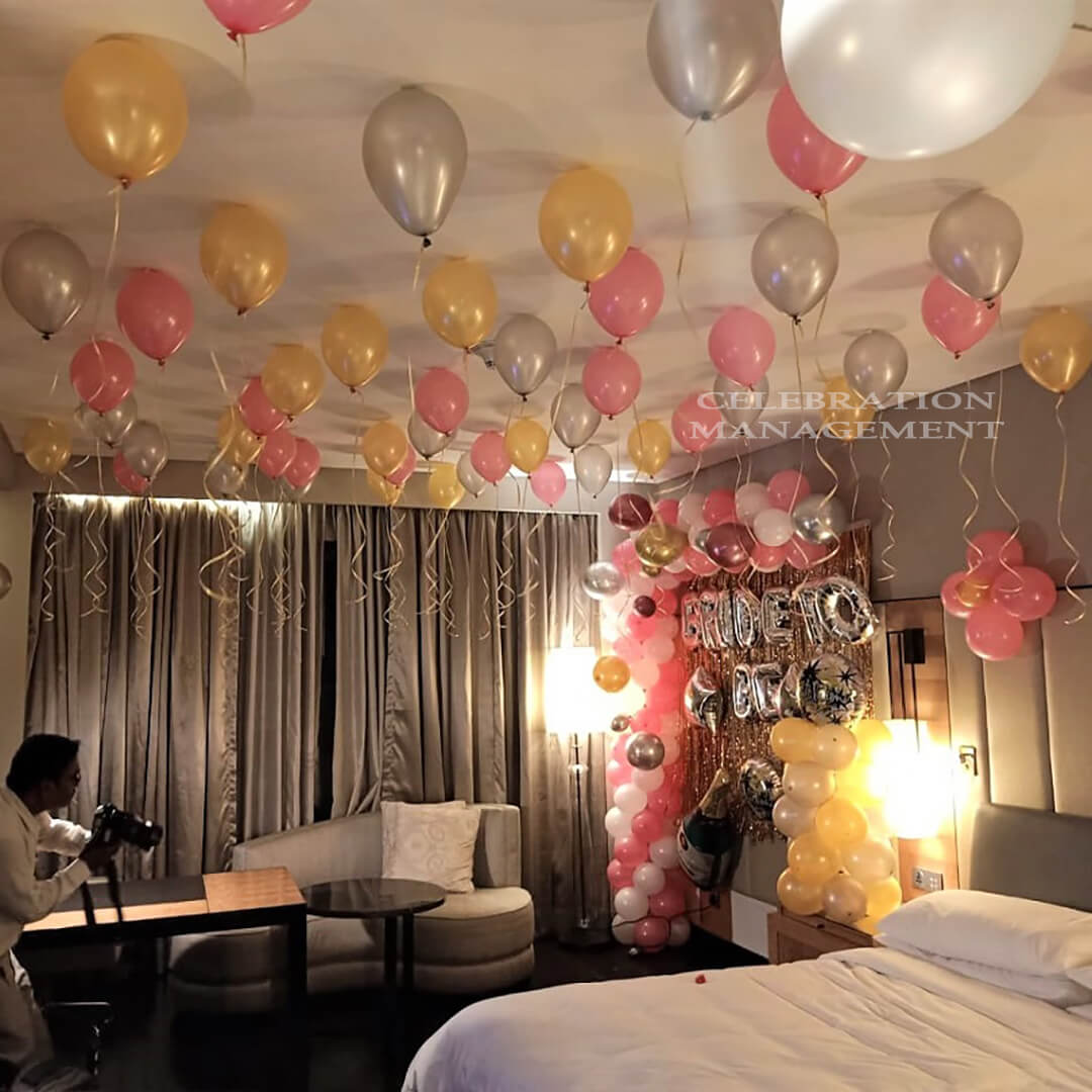 Bridal Surprise Decoration at Home 