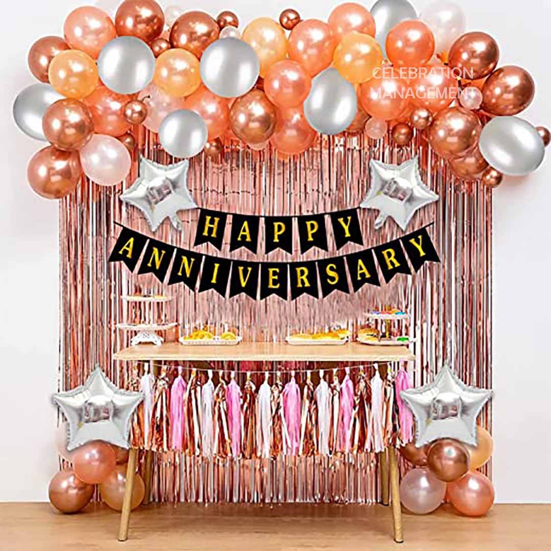 Decoration for Anniversary at Home