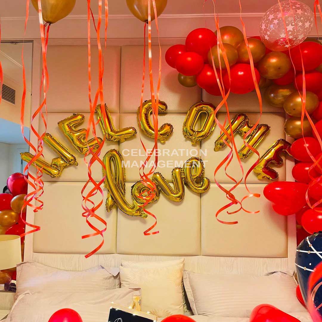 Welcome Love Surprise Decoration