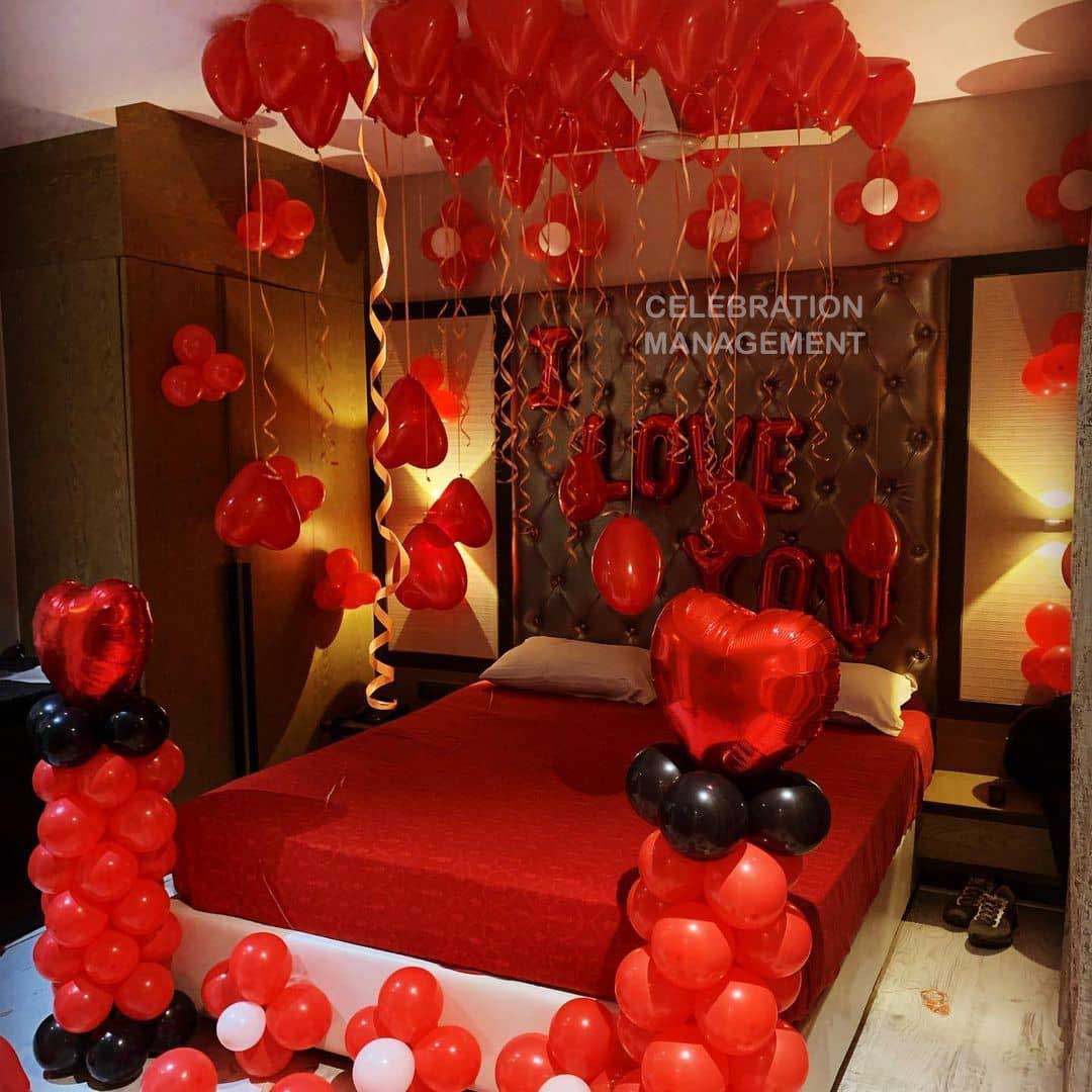 Romantic Room Decoration for Couple