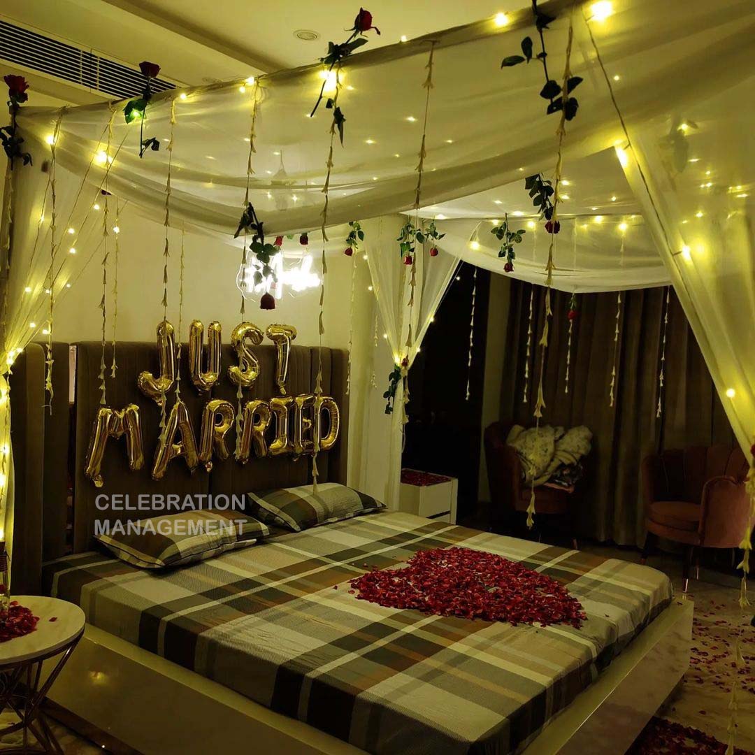 Suhagrat Room Decoration