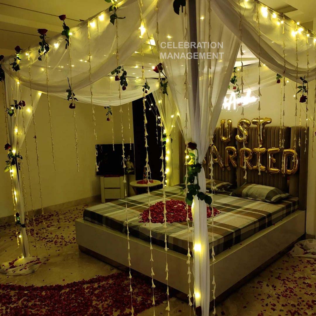 Suhagrat Room Decoration