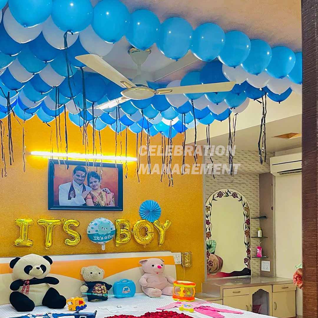 It's A Boy Welcome Baby Decoration