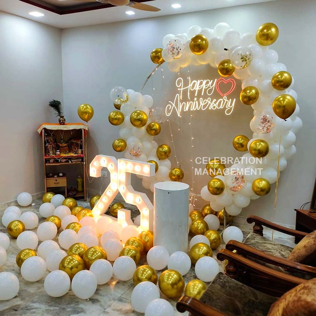 25th Anniversary Decoration