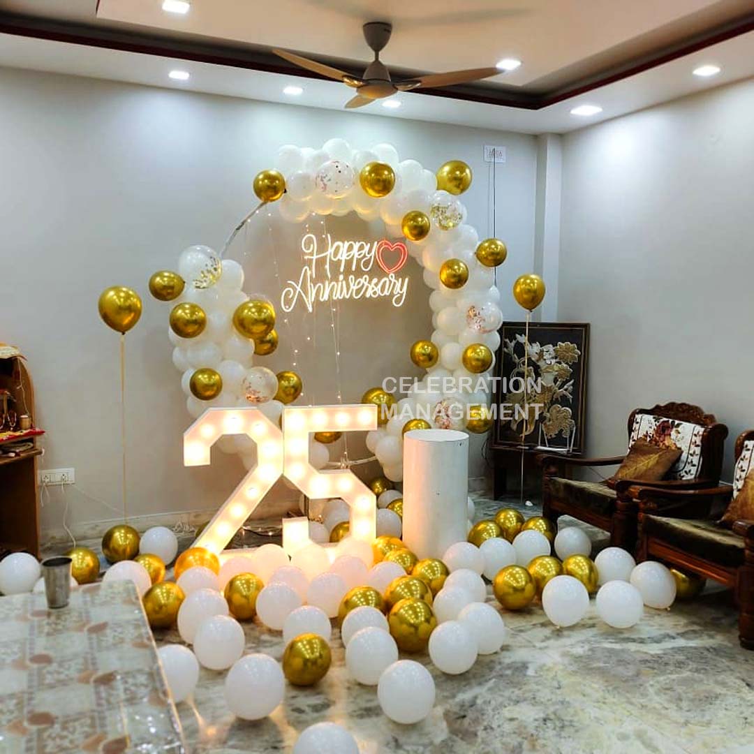 25th Anniversary Decoration