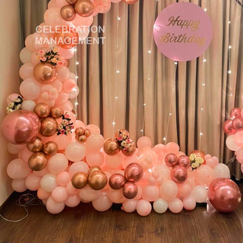Balloon Ring Decoration For Home