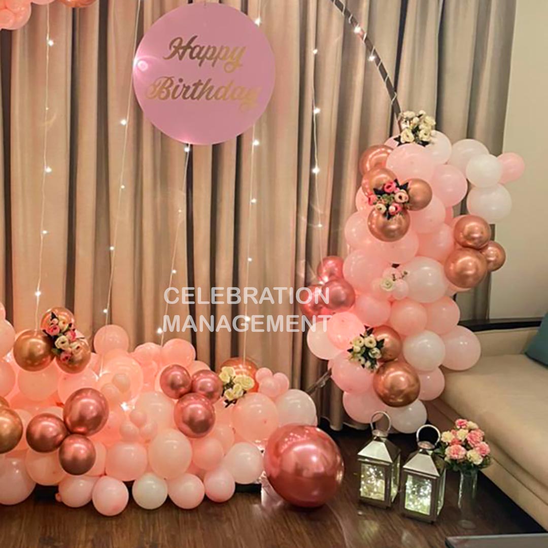 Balloon Ring Decoration For Home