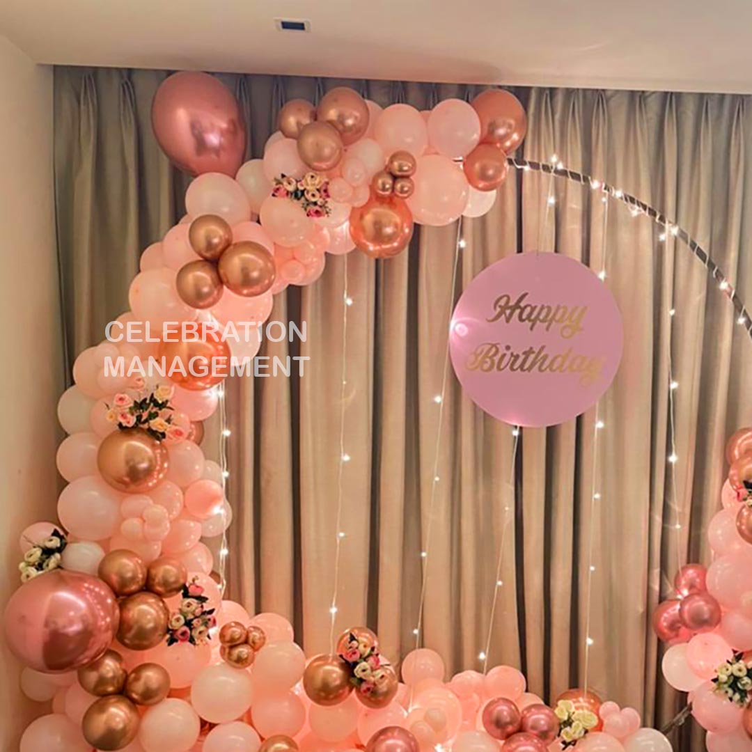 Balloon Ring Decoration For Home