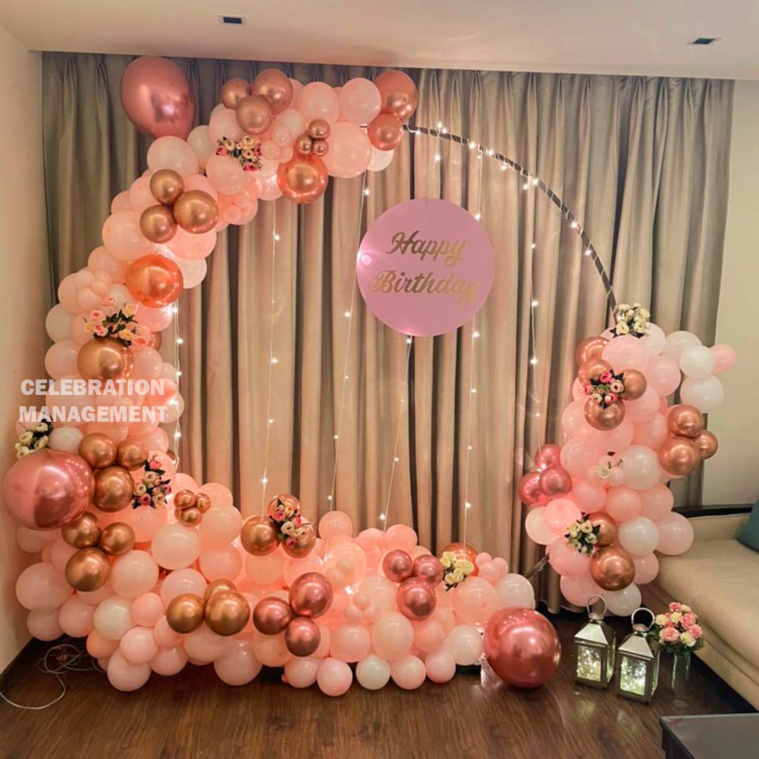 Balloon Ring Decoration For Home
