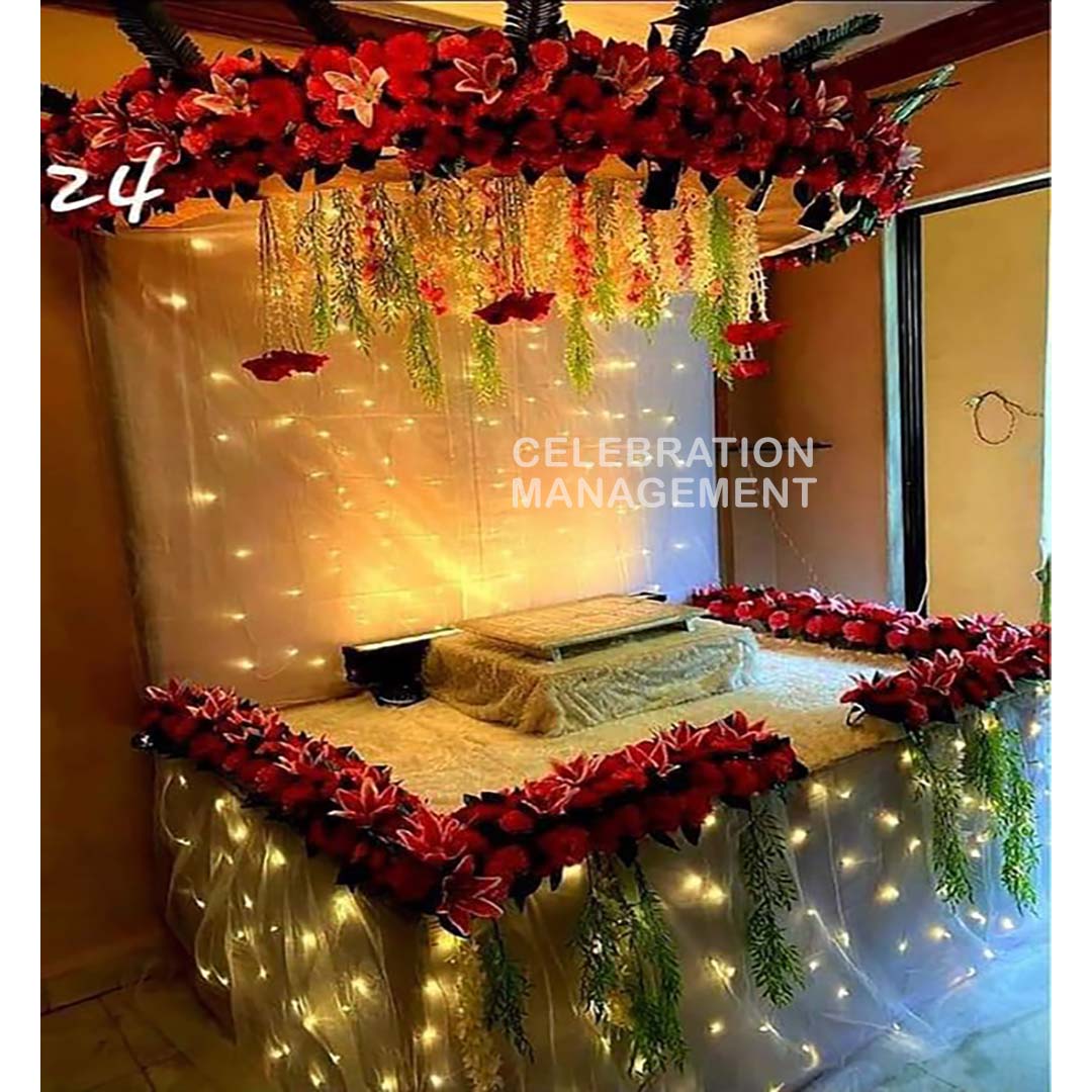 Decoration for Ganpati Mandap