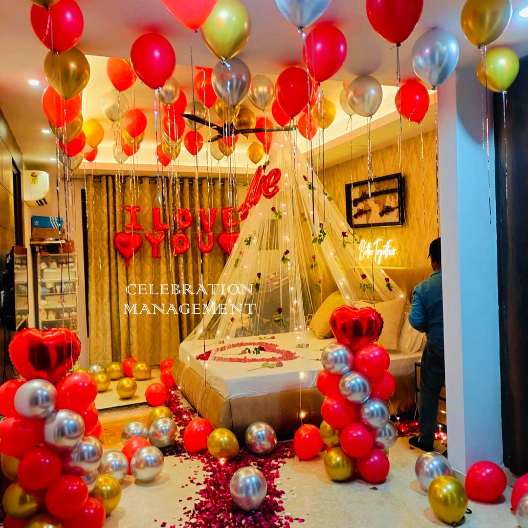 Surprise Romantic Room Decoration