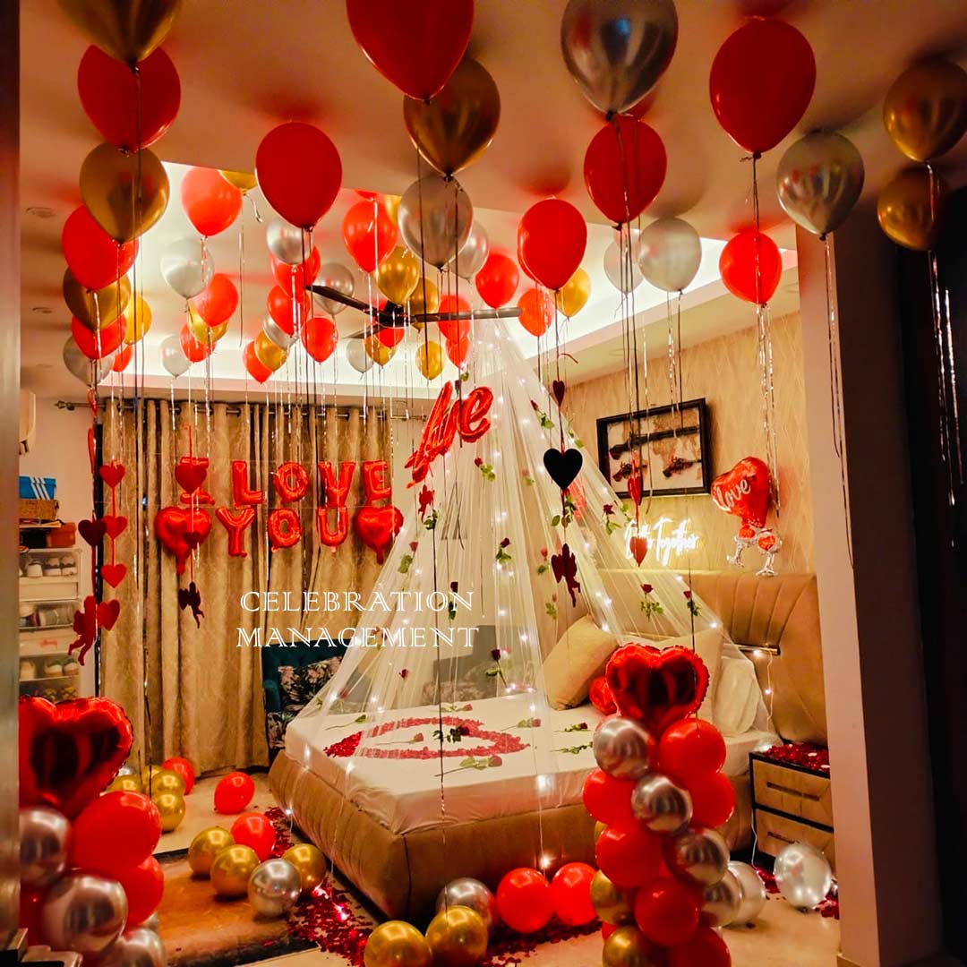 Surprise Romantic Room Decoration