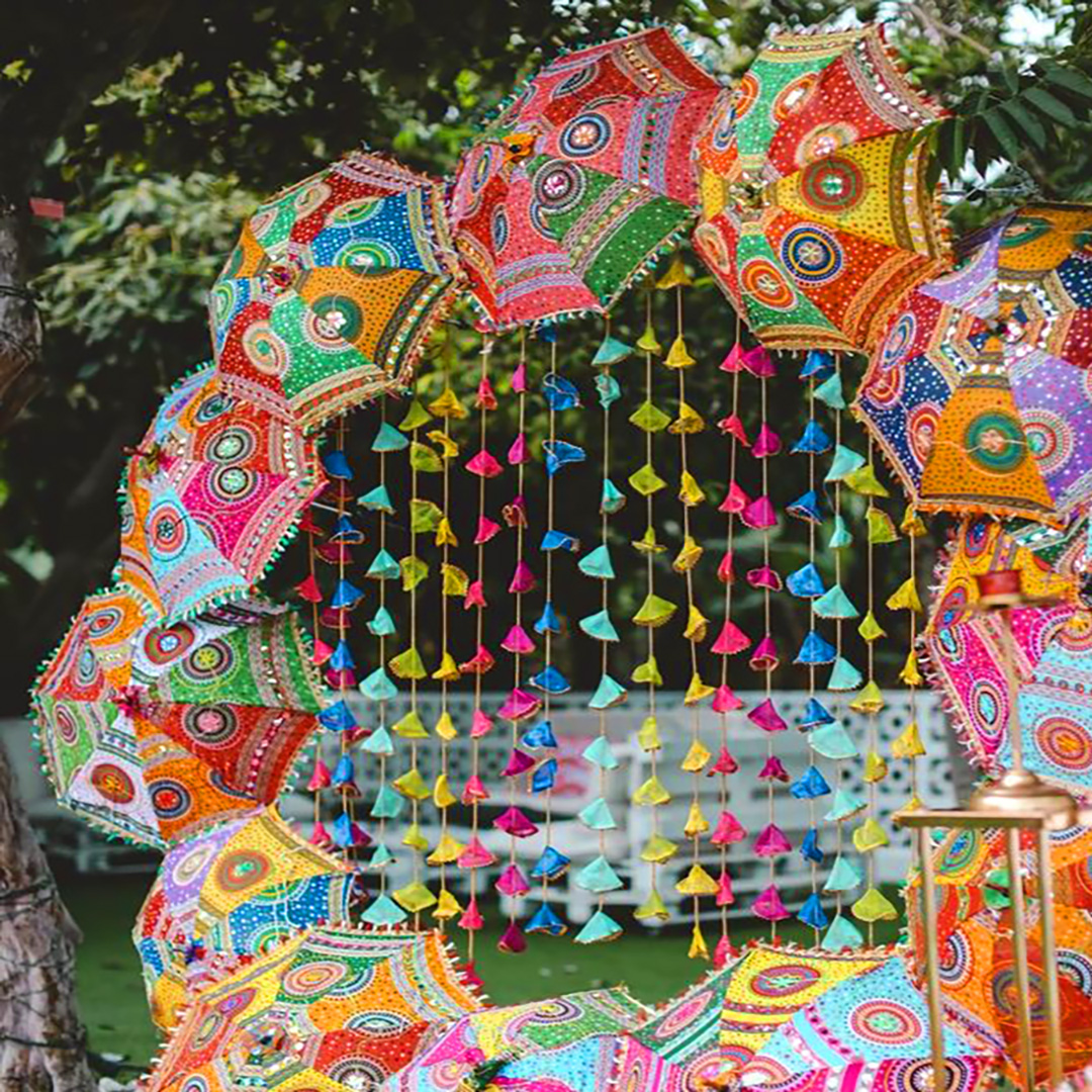 Special Umbrella Backdrop Decoration