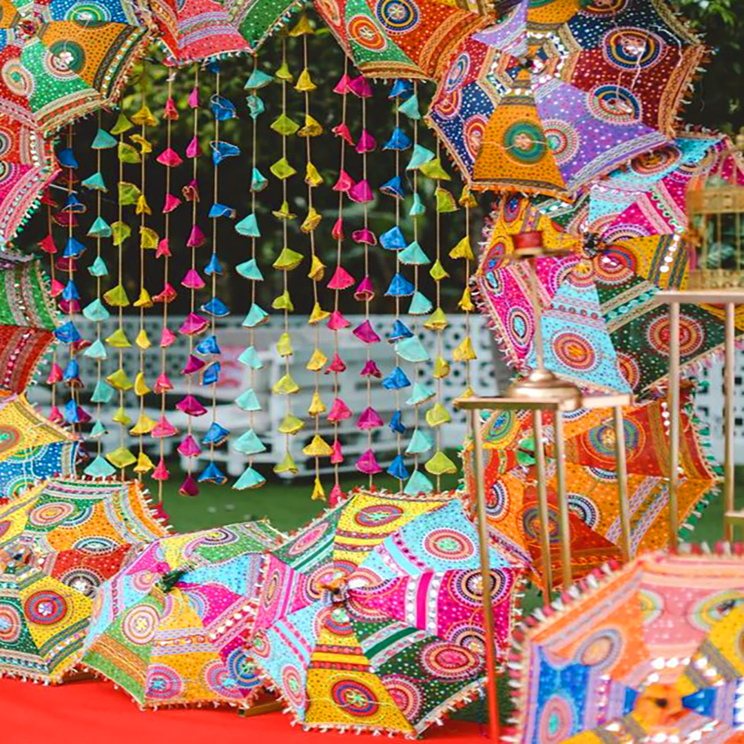 Special Umbrella Backdrop Decoration