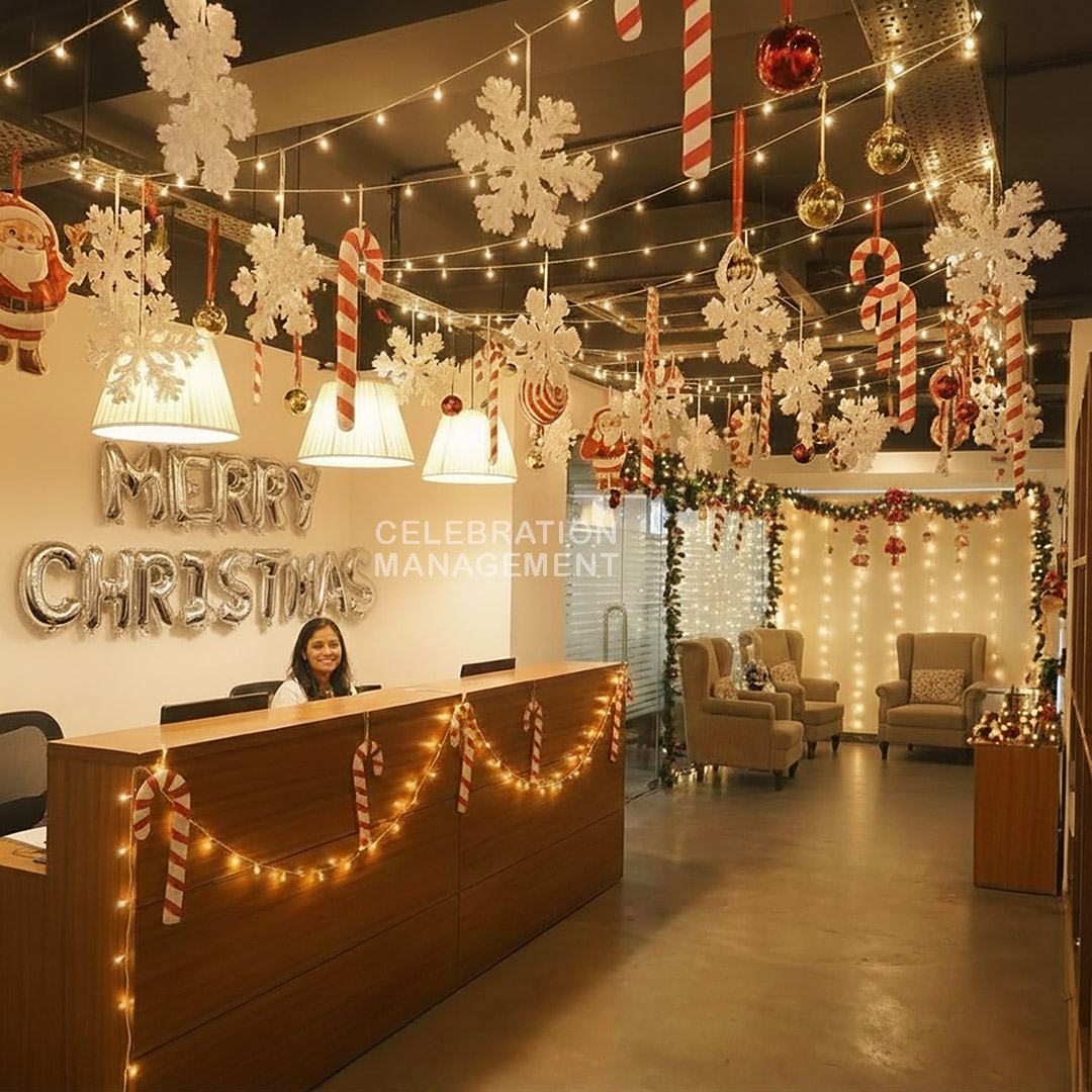 Christmas Reception Decoration