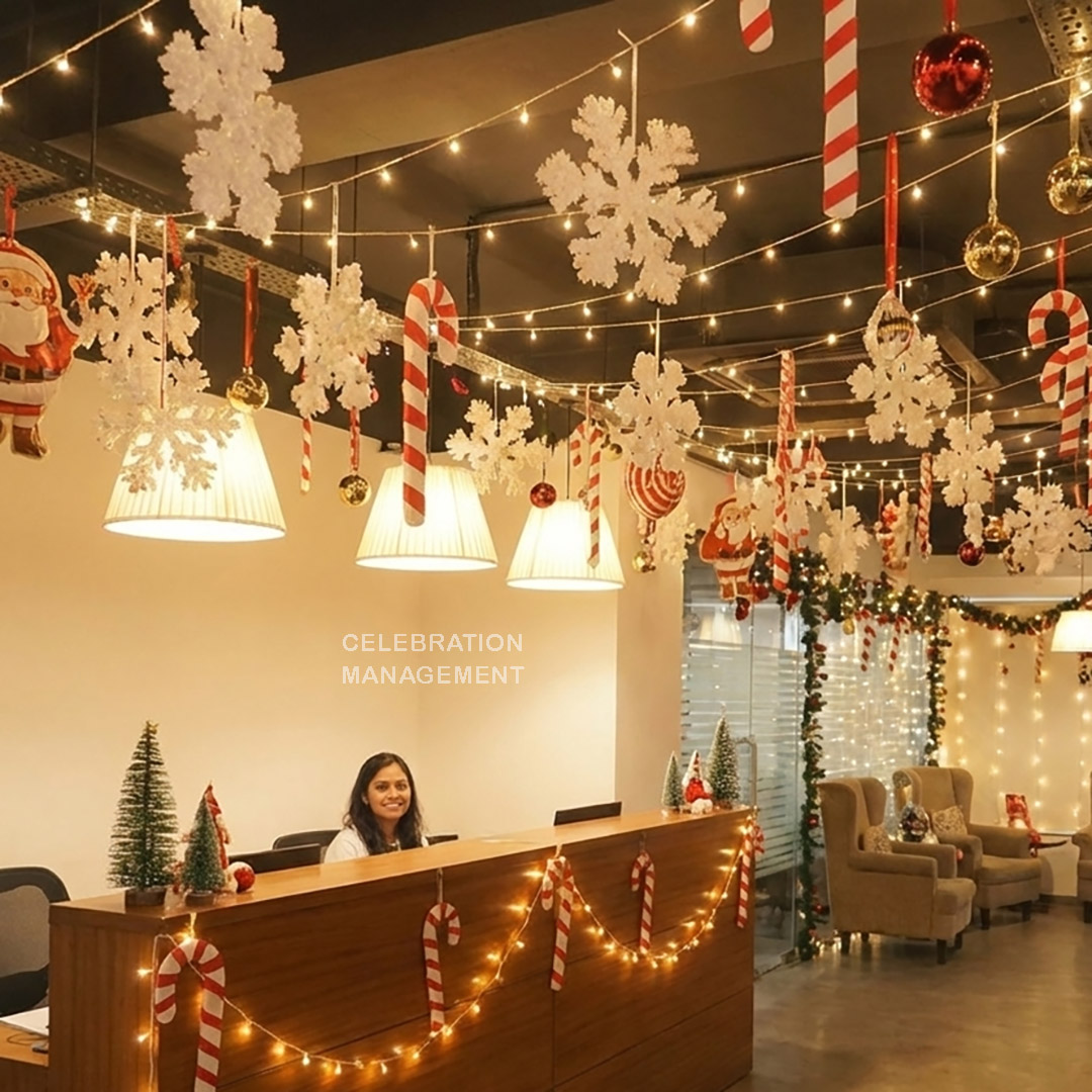 Christmas Reception Decoration