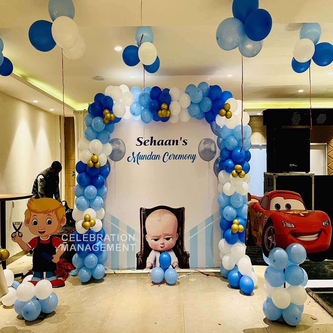 Boss Baby Birthday Decoration at Home