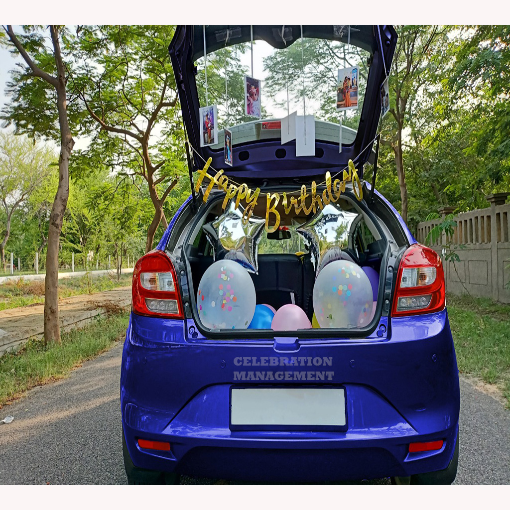 Classy Car Back Surprise Decor