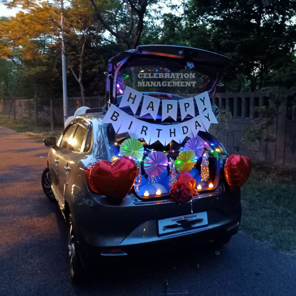 Lightening Car Boot Surprise