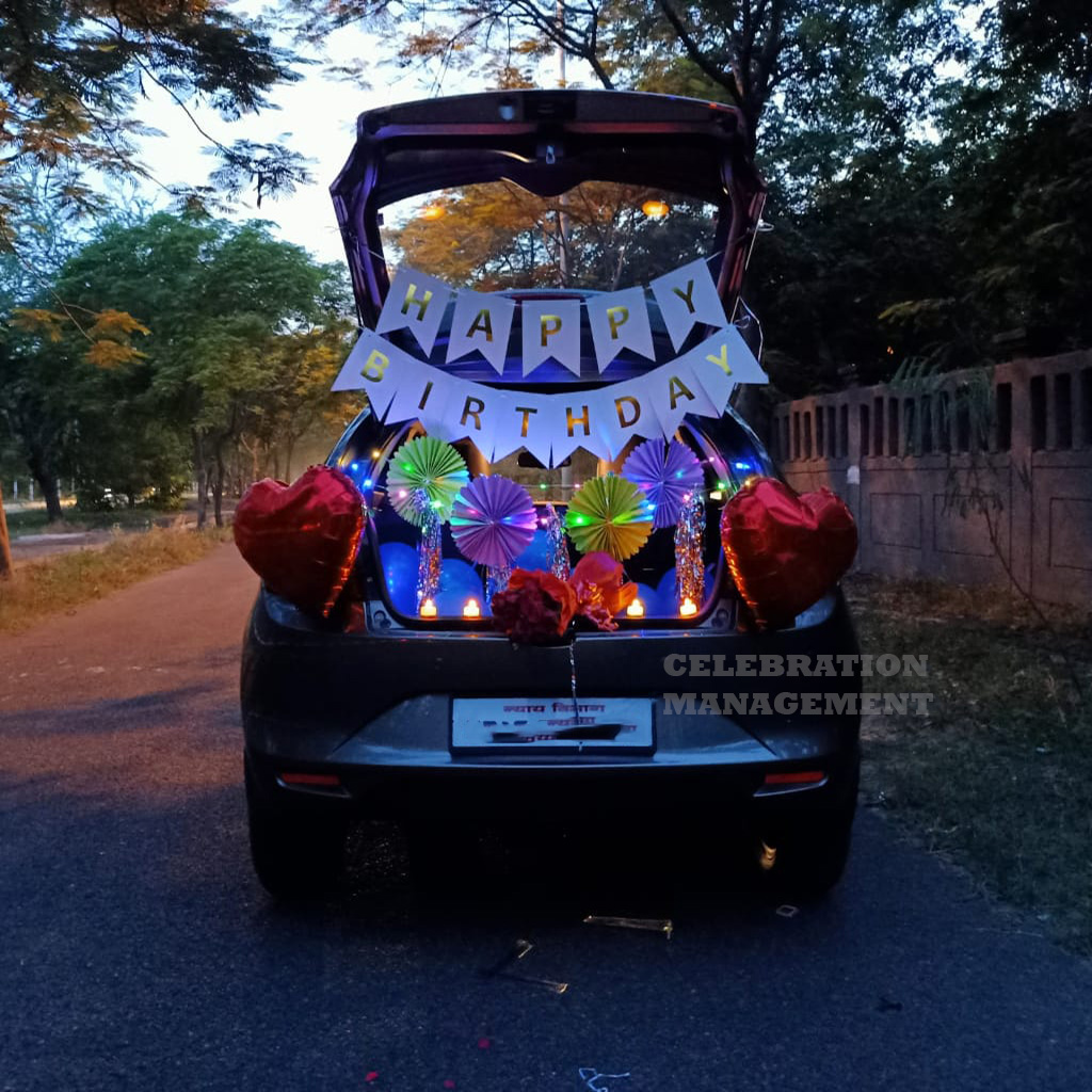 Lightening Car Boot Surprise